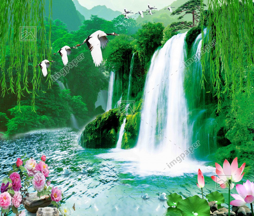 Beautiful Waterfall Wallpaper Download  MobCup